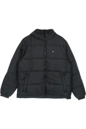 adidas Jakke, Herre, Sort, XL, Uld, Padder Hætte Puff Jakke
