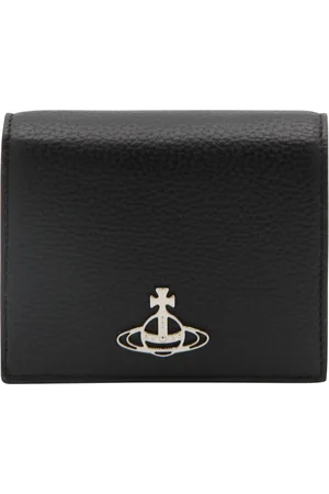 Vivienne Westwood Tilbehør, Dame, Sort, ONE SIZE, Sort Kortholder med Logo