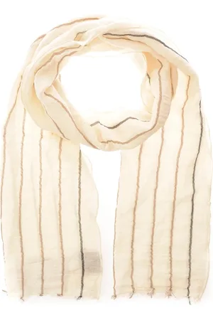 Fendi Tilbehør, Herre, Hvid, ONE SIZE, Uld, Stilfuldt Tørklæde