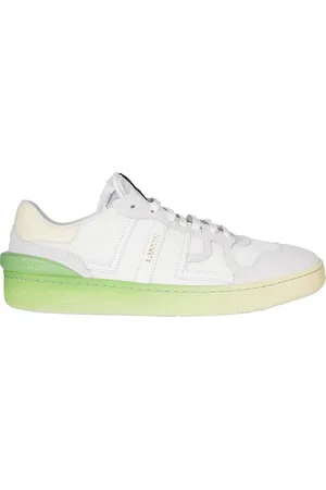 Lanvin Sko, Herre, Hvid, 41 EU, Læder, Low Top Sneakers