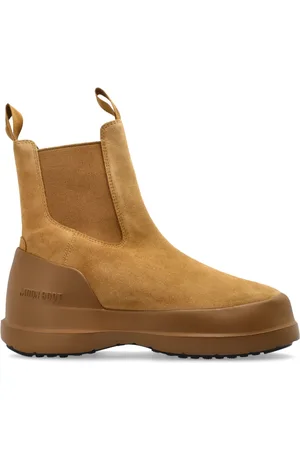 Moon Boot Sko, Herre, , 41 EU, Suede, Luna Chelsea Suede Støvler
