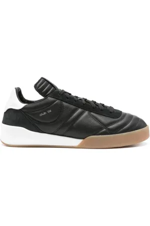 Courrèges Sko, Herre, Sort, 43 EU, Læder, Matelassé Sneakers
