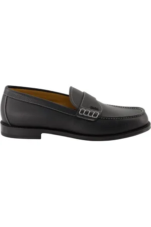 Dior Sko, Herre, Sort, 43 1/2 EU, Læder, Granville Moccasins