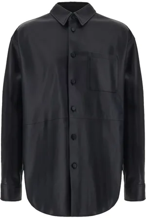OFF-WHITE Skjorte, Herre, Sort, M, Uld, Stilfulde Skjorter Samling