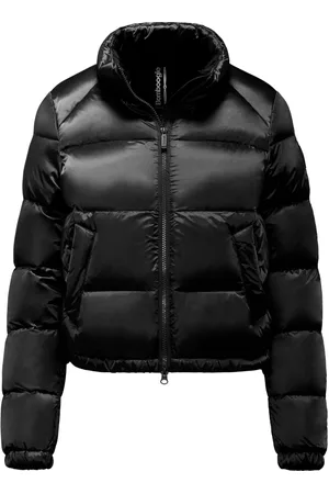 Bomboogie Jakke, Dame, Sort, XL, Nylon, Bright Nylon Kort Puffy Dunjakke