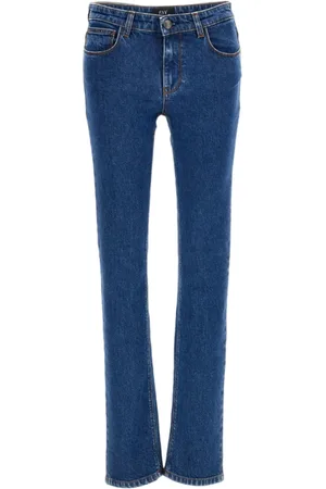 FAY Jeans, Dame, Blå, W25, Denim, Slim-fit Jeans