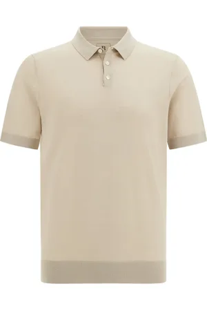 Boggi Milano Strik, Herre, , S, Uld, Strikket Polo Shirt i Merinould