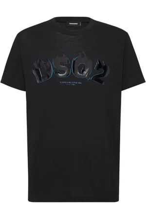 Dsquared2 Top, Herre, Sort, XL, Bomuld, T-Shirt