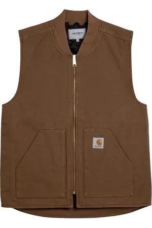 Carhartt Jakke, Herre, Brun, S, Bomuld, Classic Vest