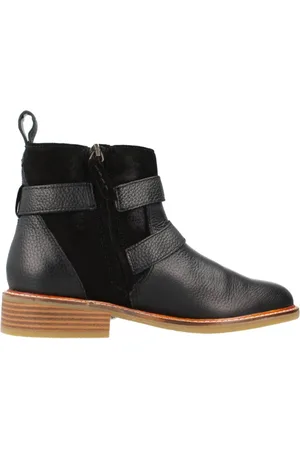 Clarks Sko, Dame, Sort, 39 EU, Læder, Cologne Buckle Ankelstøvler