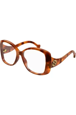 Gucci Tilbehør, unisex, Brun, ONE SIZE, Uld, Stilfulde Sorte Solbriller