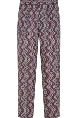 DRIES VAN NOTEN Bukser, Herre, Flerfarvet, S, Uld, Parkino Bukser