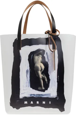 Marni Taske, Herre, Flerfarvet, ONE SIZE, Læder, Shopper Taske