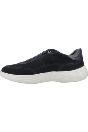 Geox Sko, Herre, Blå, 43 EU, Fluctis Sneakers