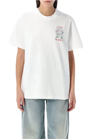 Casablanca Top, Dame, Hvid, M, Bomuld, Le Passage T-Shirt