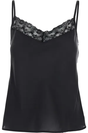 MOMONÍ Top, Dame, Sort, XS, Sort Paine Top