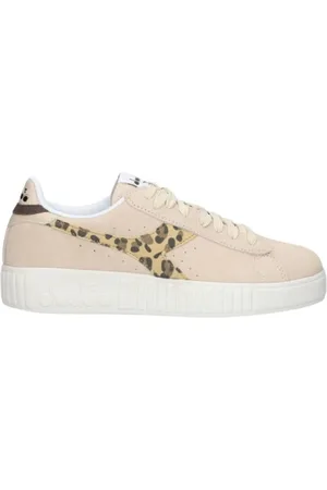 Diadora Sko, Dame, , 36 EU, Suede, Game Step Suede Animalier Sneakers