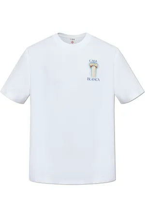 Casablanca Top, Herre, Hvid, M, Bomuld, La Colomne T-Shirt