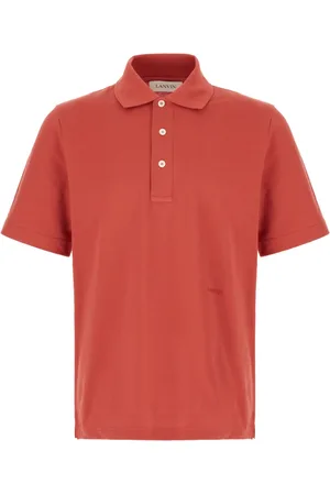 Lanvin Top, Herre, Rød, XL, Bomuld, Klassisk Poloskjorte