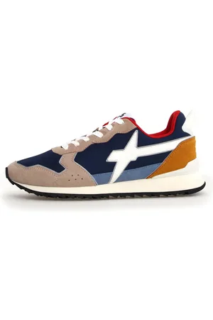 W6YZ Sko, Herre, Flerfarvet, 43 EU, Multifarvet Stof Sneakers
