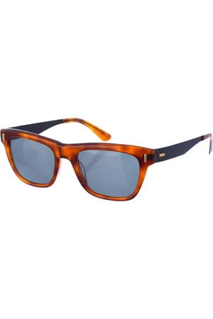 Calvin Klein Tilbehør, Herre, Brun, ONE SIZE, Firkantede acetat solbriller