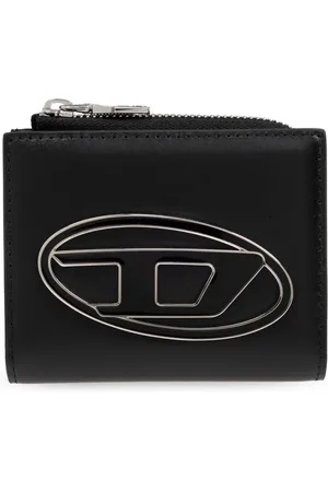 Diesel Tilbehør, Dame, Sort, ONE SIZE, Læder, Card Holder Zip L