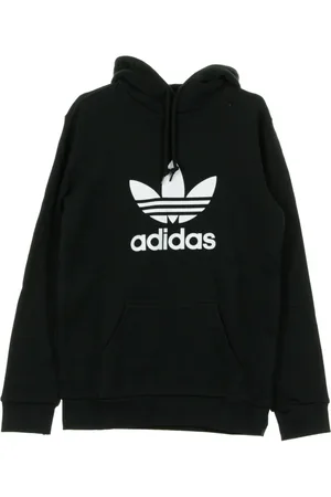 adidas Sweathshirts & Hoodies, Herre, Sort, XL, Bomuld, Trefoil Hættetrøje
