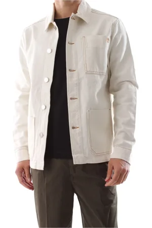 Timberland Jakke, Herre, Hvid, XL, Bomuld, Let Jakke