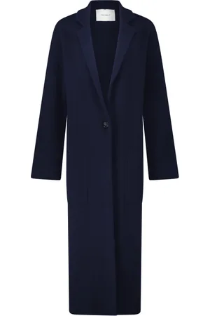 Lisa Yang Frakke, Dame, Blå, M, Cashmere, Cashmere Amie Coat