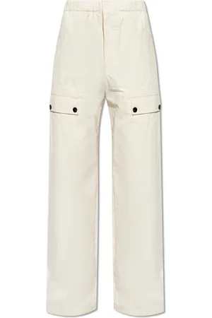 Salvatore Ferragamo Bukser, Herre, , M, Bomuld, Cargo-bukser med elastisk talje