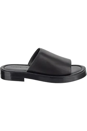 Salvatore Ferragamo Sko, Herre, Sort, 40 EU, Uld, Giunone Slides