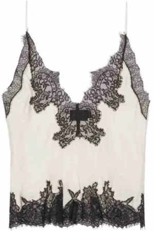 Herskind Top, Dame, Hvid, S, Rayon, Gardenia Lace Top