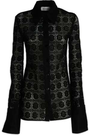 Sportmax Bluser & Skjorter, Dame, Sort, S, Sava Shirt