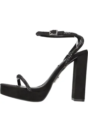 Steve Madden Sko, Dame, Sort, 37 1/2 EU, Sandal Sort
