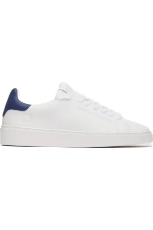 D.A.T.E. Sko, Herre, Hvid, 44 EU, Læder, Lave lædersneakers