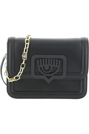 Chiara Ferragni Taske, Dame, Sort, ONE SIZE, Uld, Crossbody Taske