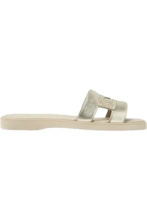 Nubikk Sko, Dame, , 37 EU, Uld, Gylden Metallic Slipper Ruby Gatsby