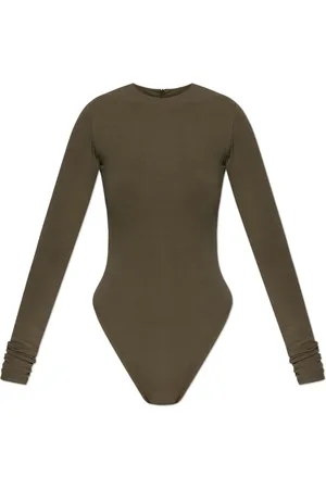 Entire Studios Top, Dame, Grøn, 2XS, Bomuld, Langærmet Bodysuit