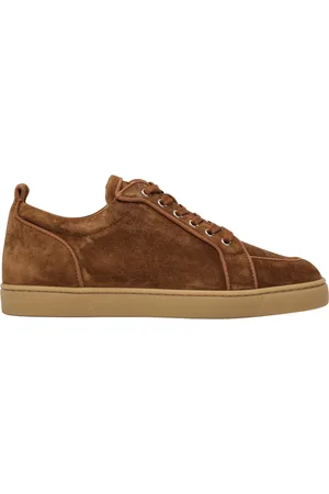 Christian Louboutin Sko, Herre, Brun, 40 EU, Low-top Sneaker Rantulow