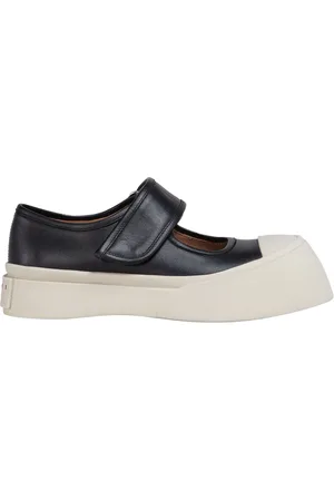 Marni Sko, Dame, Sort, 39 EU, Læder, Pablo Mary Jane Sneaker