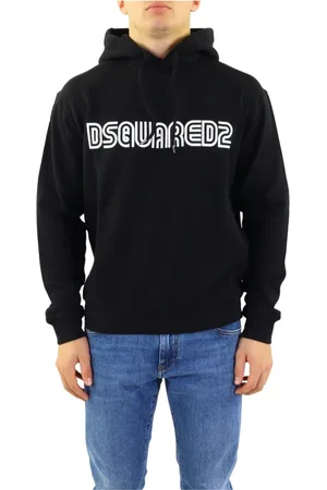 Dsquared2 Sweathshirts & Hoodies, Herre, Sort, L, Bomuld, Hoodie