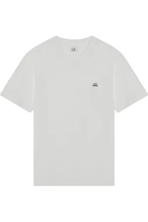 C.P. Company Top, Herre, Hvid, XL, Kortærmet rund hals T-shirt