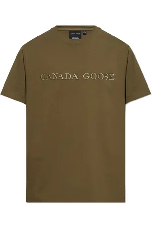 Canada Goose Top, Herre, Grøn, L, Bomuld, Emersen Crewneck T-Shirt