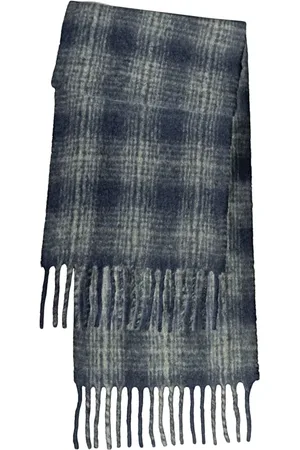 A.P.C. Tilbehør, Herre, Grøn, ONE SIZE, Uld, Blødt, tykt tørklæde med frynser