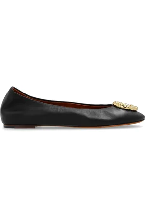 Lanvin Sko, Dame, Sort, 37 EU, Læder, Melodie Læder Ballerina Sko