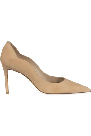 Stuart Weitzman Sko, Dame, , 36 EU, Læder, Spidse Tå Ruskind Stiletto Hæle