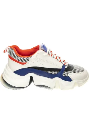 Steve Madden Sko, Dame, Flerfarvet, 36 EU, Læder, Low-Profile Snøresko