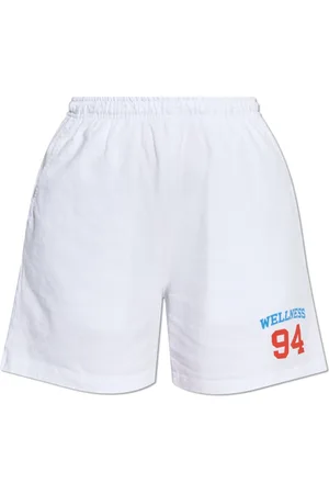 Sporty & Rich Shorts, unisex, Hvid, XS, Bomuld, Cotton Shorts
