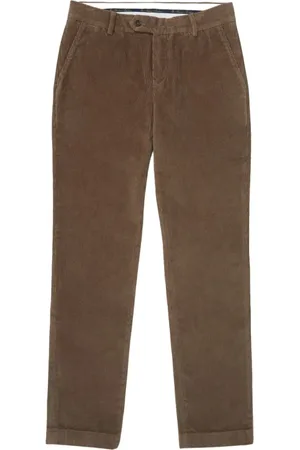 Brooks Brothers Bukser, Herre, Grøn, W32, Bomuld, Bomulds Cordfløjlsbukser