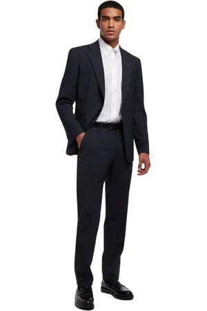 Brooks Brothers Jakkesæt, Herre, Grå, 4XL, Uld, Uldblanding Suit